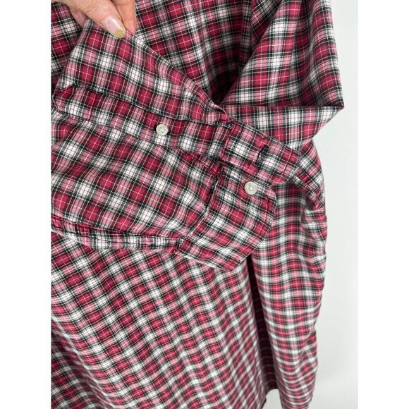 Denim & Supply  by Ralph Lauren  mens red plaid shirt XL  48 chest - Picture 5 of 6